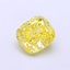 1.07 Ct. Fancy Intense Yellow Cushion Lab Grown Diamond