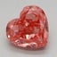 3.16 Ct. Fancy Vivid Pink Heart Lab Grown Diamond