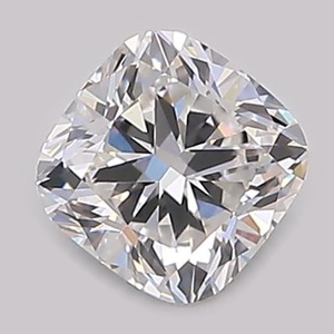 Cushion diamond — real photo