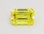 1.02 Ct. Fancy Vivid  Yellow Emerald Lab Grown Diamond