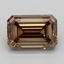 6.25 Ct. Fancy Light  Brown Emerald Lab Grown Diamond