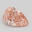 1.77 Ct. Fancy Vivid Pink Pear Lab Grown Diamond