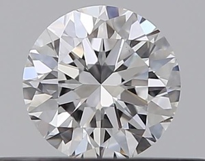 Round diamond — real photo