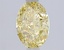 1.61 Ct. Fancy Intense  Yellow Oval Lab Grown Diamond