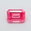 2.40 Ct. Fancy Vivid Pink Emerald Lab Grown Diamond