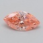 0.32 Ct. Fancy Vivid  Pink Marquise Lab Grown Diamond