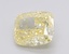 2.56 Ct. Fancy Intense Yellow Cushion Lab Grown Diamond
