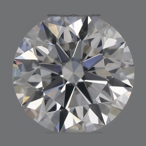 Round diamond — real photo