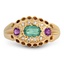 Victorian Emerald Vintage Ring