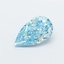 1.10 Ct. Fancy Vivid  Blue Pear Lab Grown Diamond