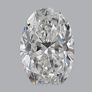 Oval diamond — real photo