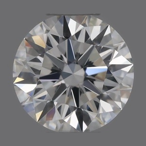 Round diamond — real photo