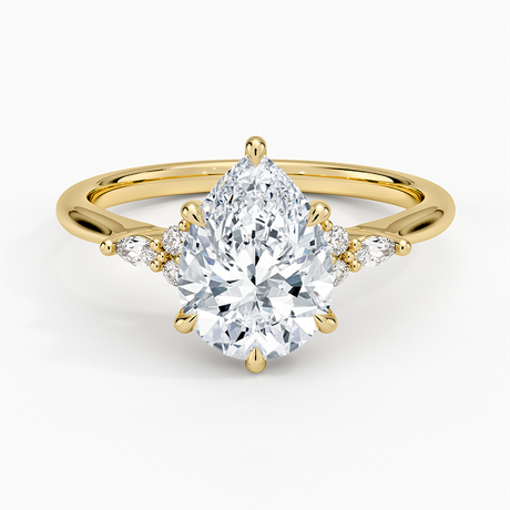 18K Yellow Gold Nadia Perfect Fit Diamond Ring
