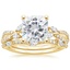 18KY Moissanite Luxe Willow Bridal Set (1/2 ct. tw.), smalltop view