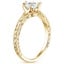 18K Yellow Gold Hudson Engraved Ring, smallside view