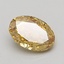 1.34 Ct. Fancy Vivid Brownish Yellow Oval Lab Grown Diamond