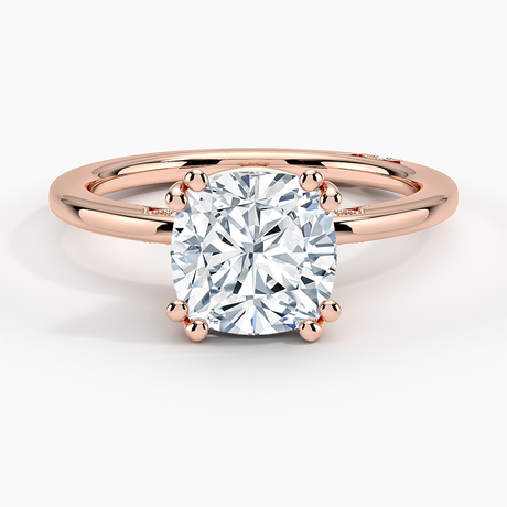 18K Rose Gold Simply Tacori Delicate Drape Diamond Ring