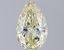 0.77 Ct. Fancy Light Yellow Pear Lab Grown Diamond