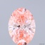 2.00 Ct. Fancy Vivid Pink Oval Lab Grown Diamond