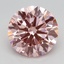 2.30 Ct. Fancy Intense Pink Round Lab Grown Diamond