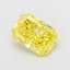 3.71 Ct. Fancy Yellow Radiant Lab Grown Diamond