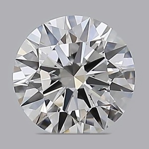 Round diamond — real photo