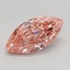 2.65 Ct. Fancy Vivid  Pink Marquise Lab Grown Diamond