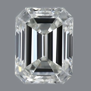 Emerald diamond — real photo