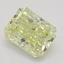 1.00 Ct. Fancy Yellow Radiant Diamond