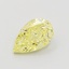 1.01 Ct. Fancy Intense Yellow Pear Lab Grown Diamond