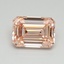 4.01 Ct. Fancy Intense Pink Emerald Lab Grown Diamond