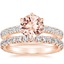 14KR Morganite Luxe Sienna Diamond Bridal Set (1 1/8 ct. tw.), smalltop view