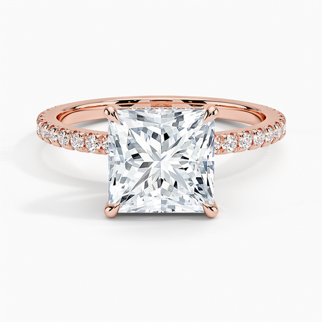 Flush Fit Engagement Ring