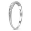 The Burwell Ring, smalltop view on a hand