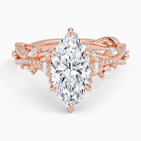 14K Rose Gold Luxe Secret Garden Diamond Ring (3/4 ct. tw.)