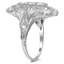 The Cacilia Ring, smalltop view on a hand