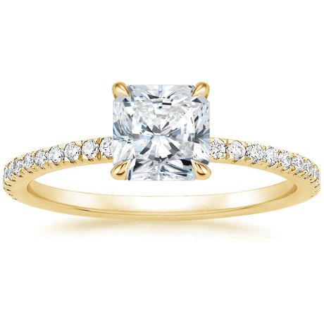 18K Yellow Gold Luxe Viviana Diamond Bridal Set (1/2 ct. tw.)