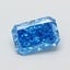 1.05 Ct. Fancy Vivid  Blue Radiant Lab Grown Diamond