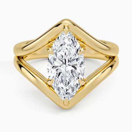 Frame Solitaire Ring