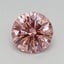 0.56 Ct. Fancy Intense Pink Round Lab Grown Diamond