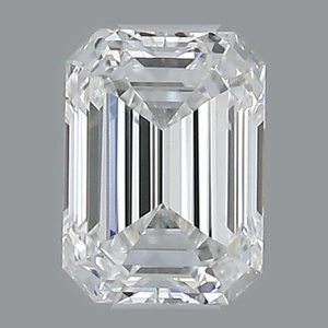 Emerald diamond — real photo