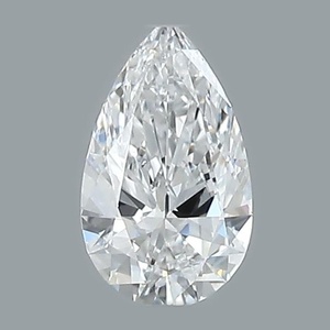 Pear diamond — real photo