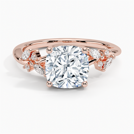 14K Rose Gold Arden Diamond Ring