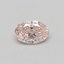 0.38 Ct. Fancy Pink Oval Lab Grown Diamond