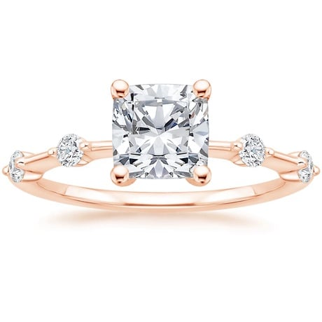 14K Rose Gold Aimee Diamond Bridal Set