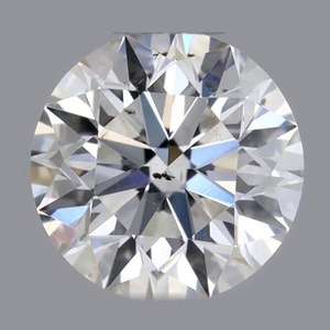 Round diamond — real photo