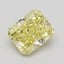 3.01 Ct. Fancy Intense Yellow Radiant Diamond
