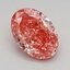 1.59 Ct. Fancy Vivid Pink Oval Lab Grown Diamond