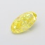 2.08 Ct. Fancy Intense  Yellow Oval Lab Grown Diamond