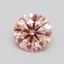 1.36 Ct. Fancy Intense Pink Round Lab Grown Diamond